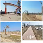 Gated Township 100 Gaj Plot 9 lacs Emi Available