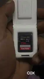 Sandisk v90 256 —-300mb/sR 260mb/sw for 8k and 4k