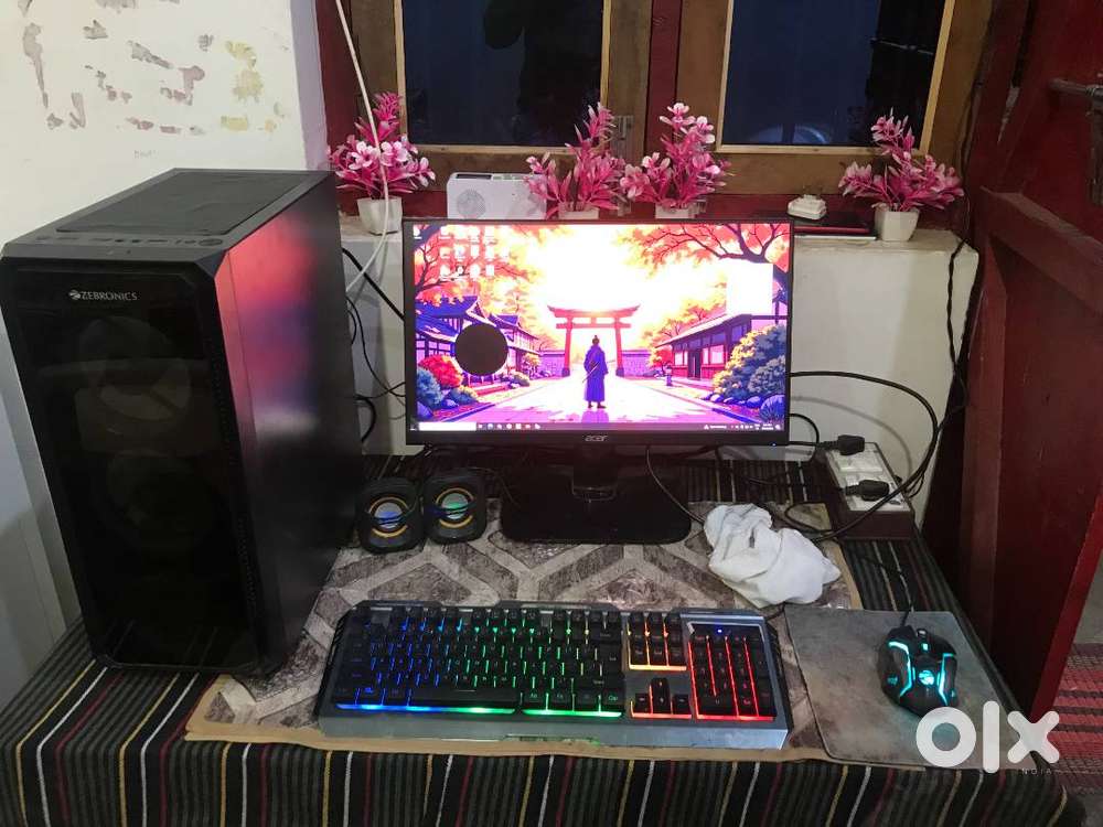 Gaming pc full setup