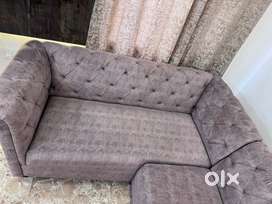 L shaped sofa