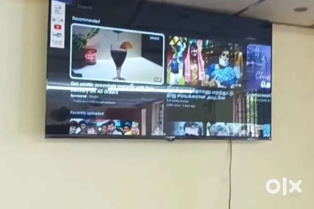 40 inch sony smart Android frameless oled 4k 3yr display waranty 12500