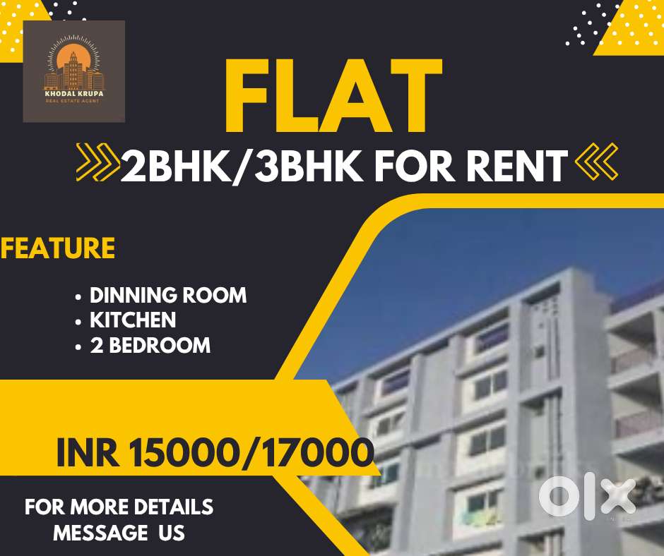 2/3 BHK Flat for Rent