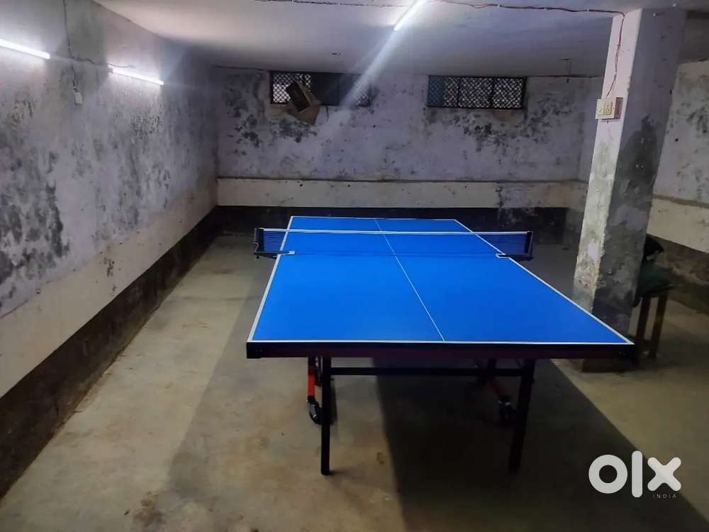 TABLE TENNIS Table (25mm) ( in perfect condition only one month used)