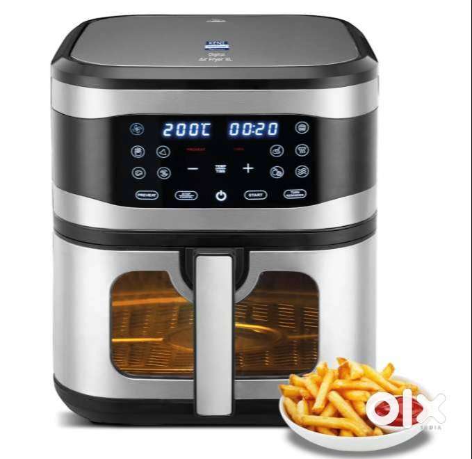 Brand New KENT Digital Air Fryer with 8L capacity and 1 year warranty.