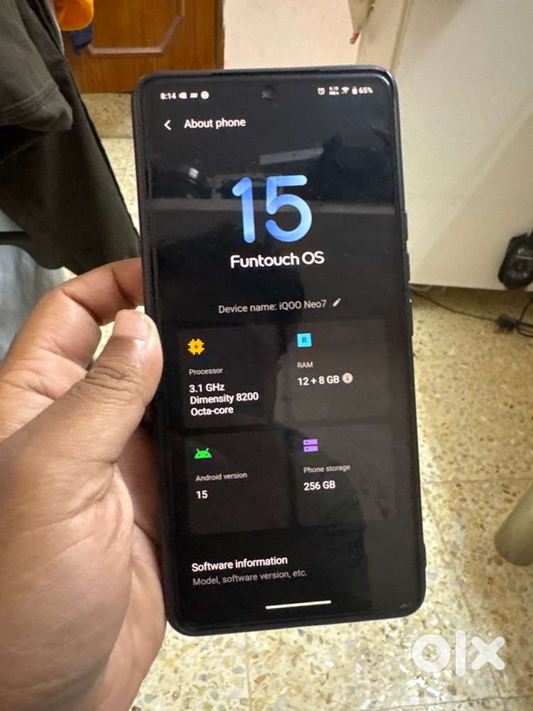 iQOO neo 7 12gb 256gb