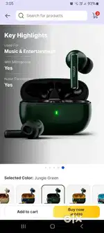 Tiger ear buds ultra