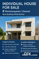 Individual house for sale