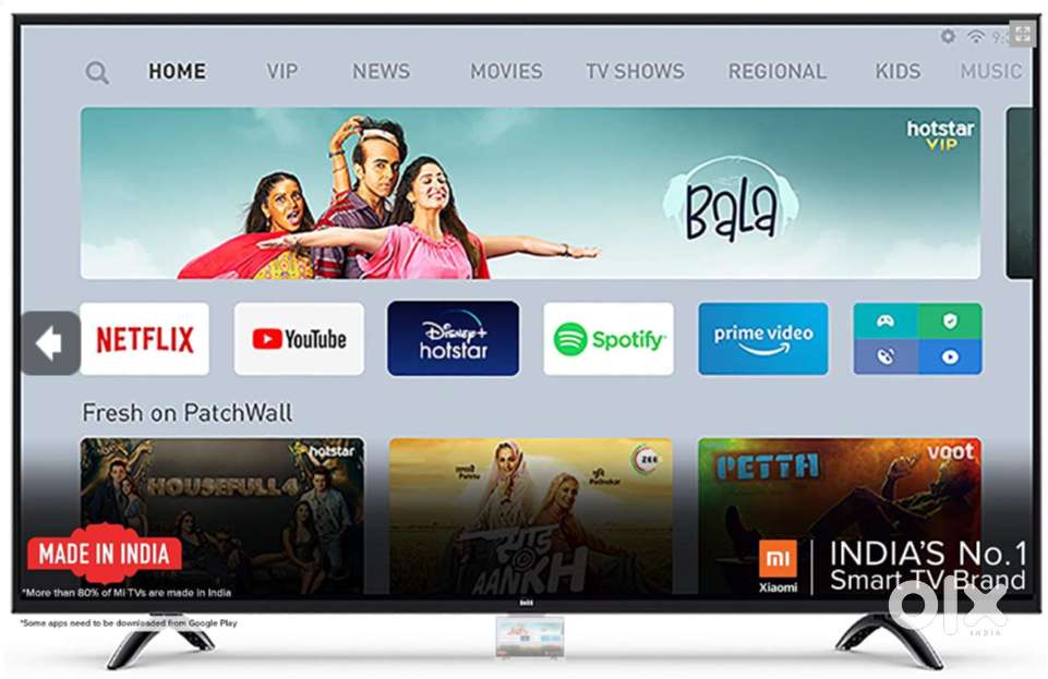 MI smalrt led tv for sale.