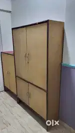 Wooden Cupboard - 3.5ft Height x 5.5ft Width (Used)