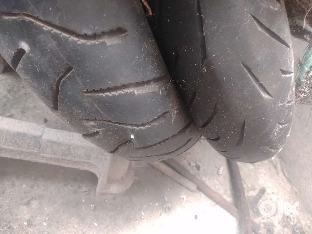 90 percent grip tyres and sc project exaust with bend pipe