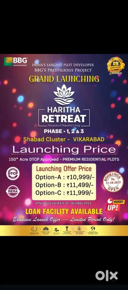 BBG Open plots available