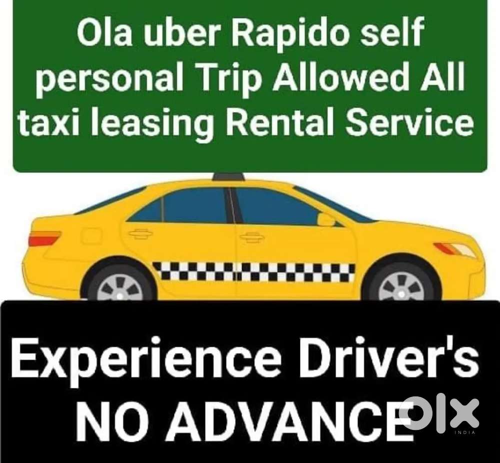 Red taxi ola uber driver wanted