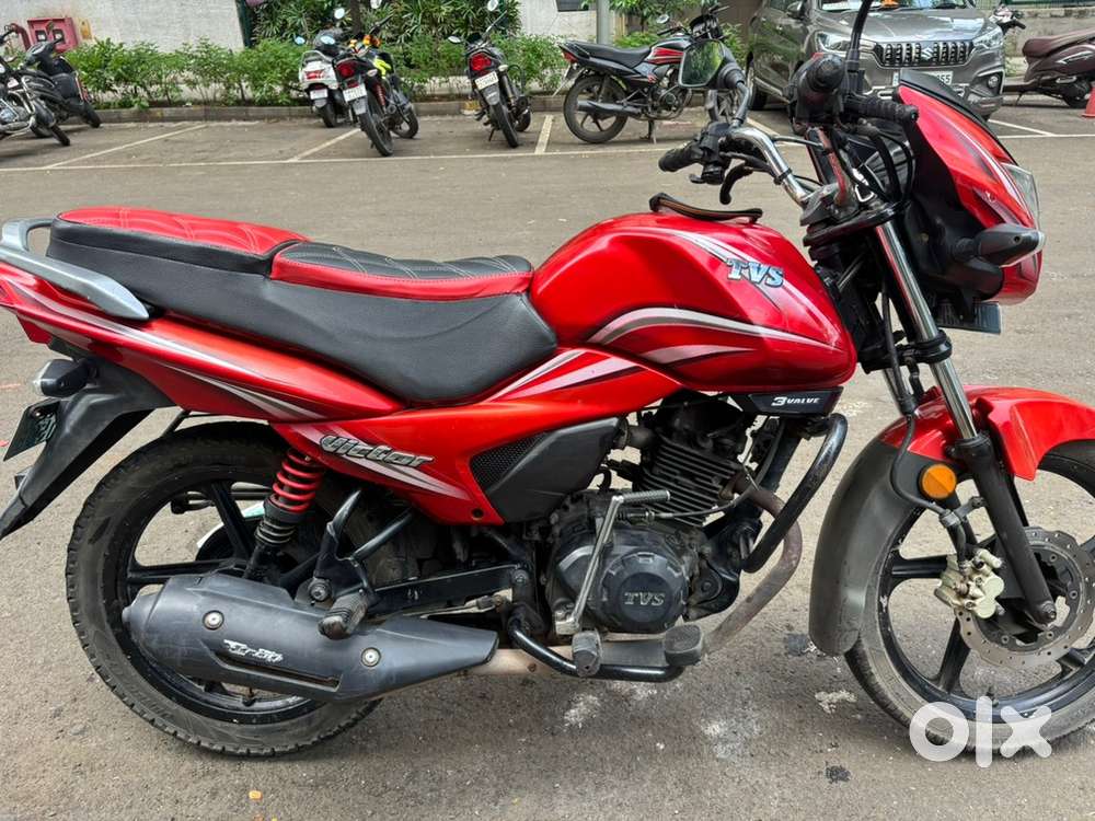 TVS Victor (Red) – 2016 Model  Very Good Condition