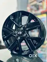 16inch Hyundai Verna Fluidic Black Oem Alloy Wheels Set of 4