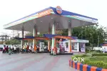 In petrol pump air filling Job