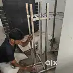 Steel Hangars and Stands for Garment, Saree Showroom