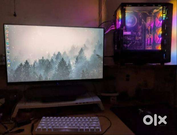 Gaming PC with Ryzen 5600g and Acer 4k monitor