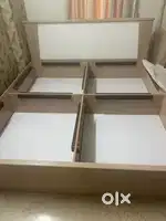 Its a storage cot good