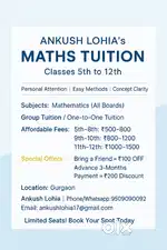 Mathematics tuition
