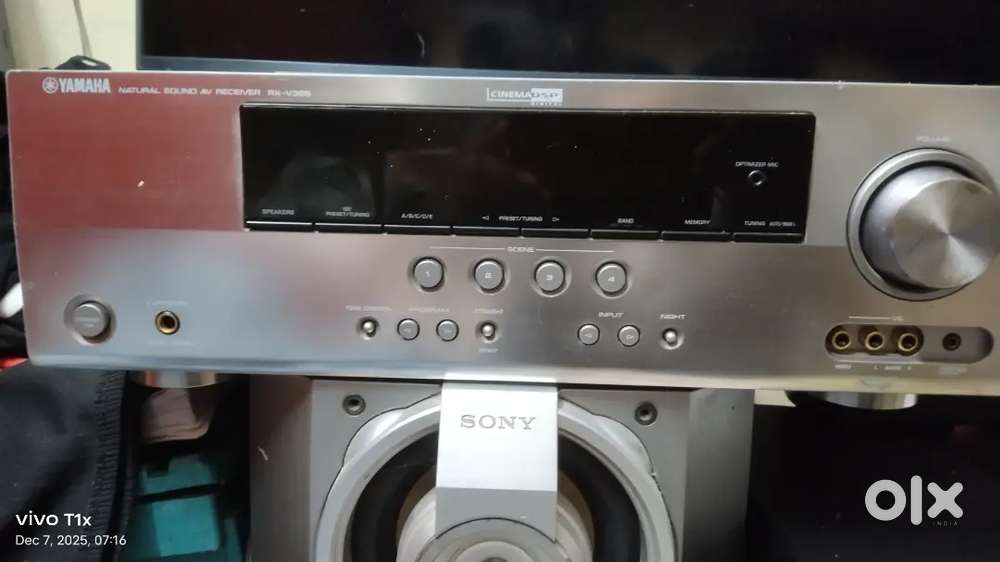 Yamaha home theatre amp only amp