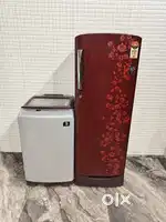 5627 Samsung 220 Liters Refrigerator Samsung 6.5Kg Washing machine