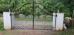 Cast Iron Grill Gate