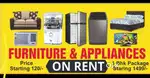 Furniture appliances on Rent din. Ns