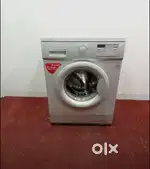 Less noise , less vibration grey colour front load washing machine