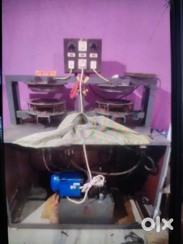 Paper Plate (Bufai plate) Machine with Dana machin