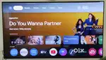 Sony 65 inches Tv   modal LED TV MODAL NO.XR_65A8OJ SER. NO.7004682