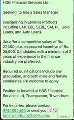 Sales Manger , sales officer