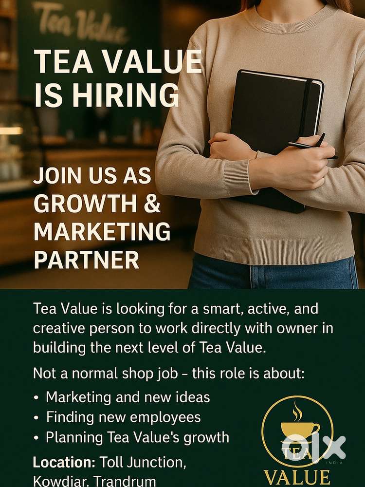 We’re Hiring –Marketing and growth partner