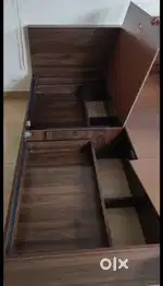 King bed, study table, sofa, exercise bike, gym machine, Refrigerator