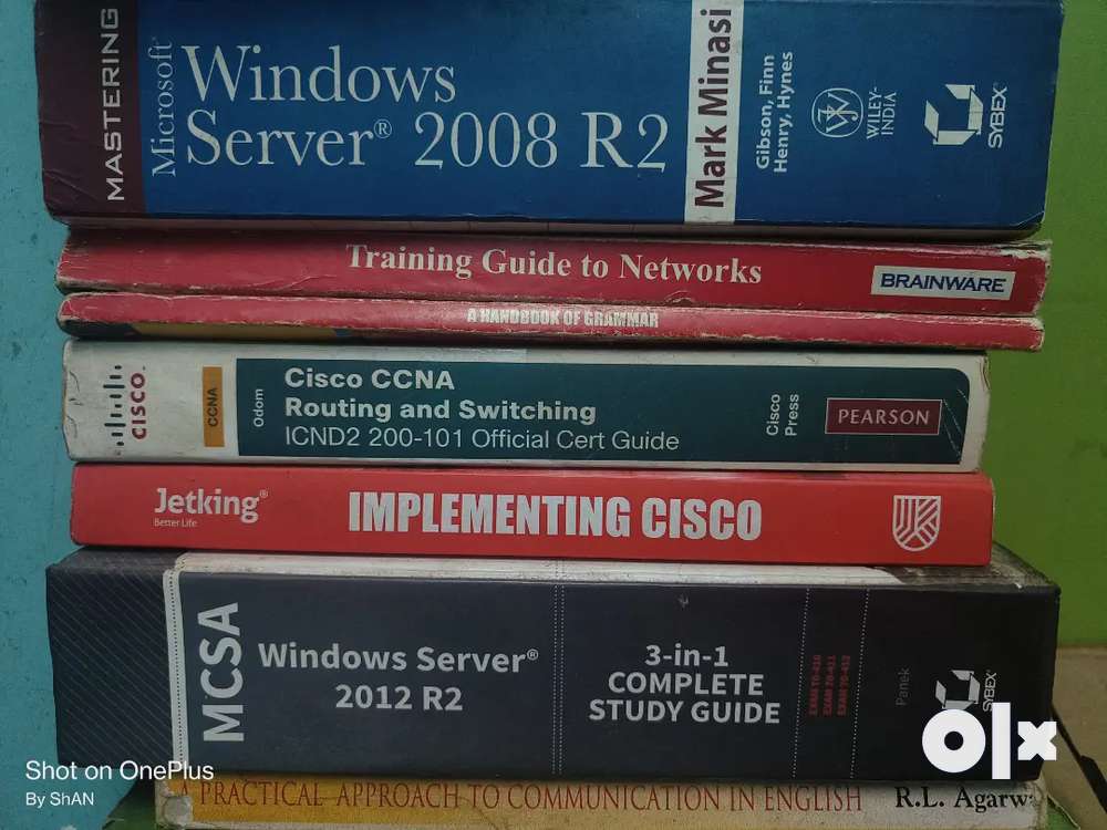 Seven books of computer and english