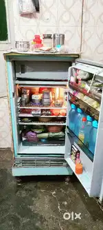 Voltas 165L Fridge with Cover and Choki, Working, Budget Friendly!