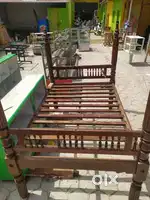 Antique Teak Wood Cot
