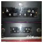 5.1 Amplifier with remote 5 speaker 12 inch subwoofer set up sale good
