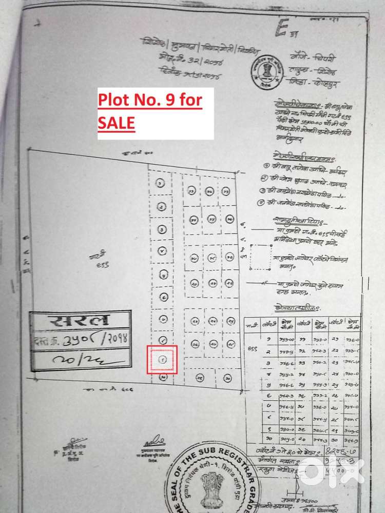 कलेक्टर NA प्लॉट विकणे आहे गुंठा 6.50 लाख चिपरी गांव जयसिंगपूर