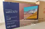 43 inch smart android new seal pack frameless led tv with 600 channel