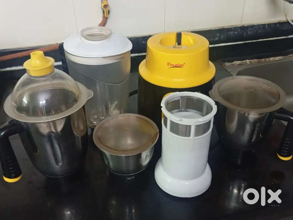 Prestige 750watt mixer grinder with four jars