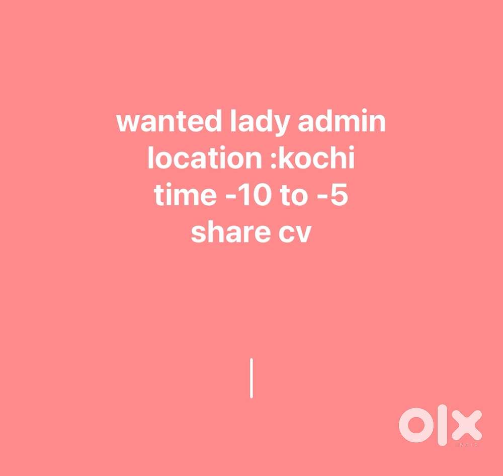 LADY OFFICE ADMIN