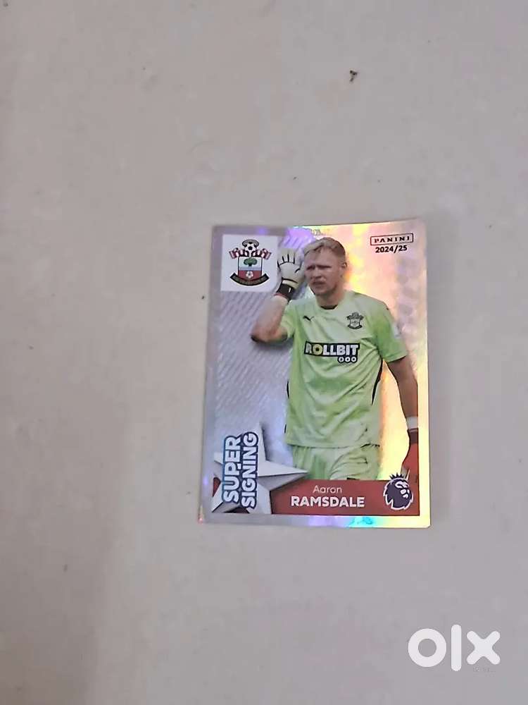Aaron Ramsdale foot ball card