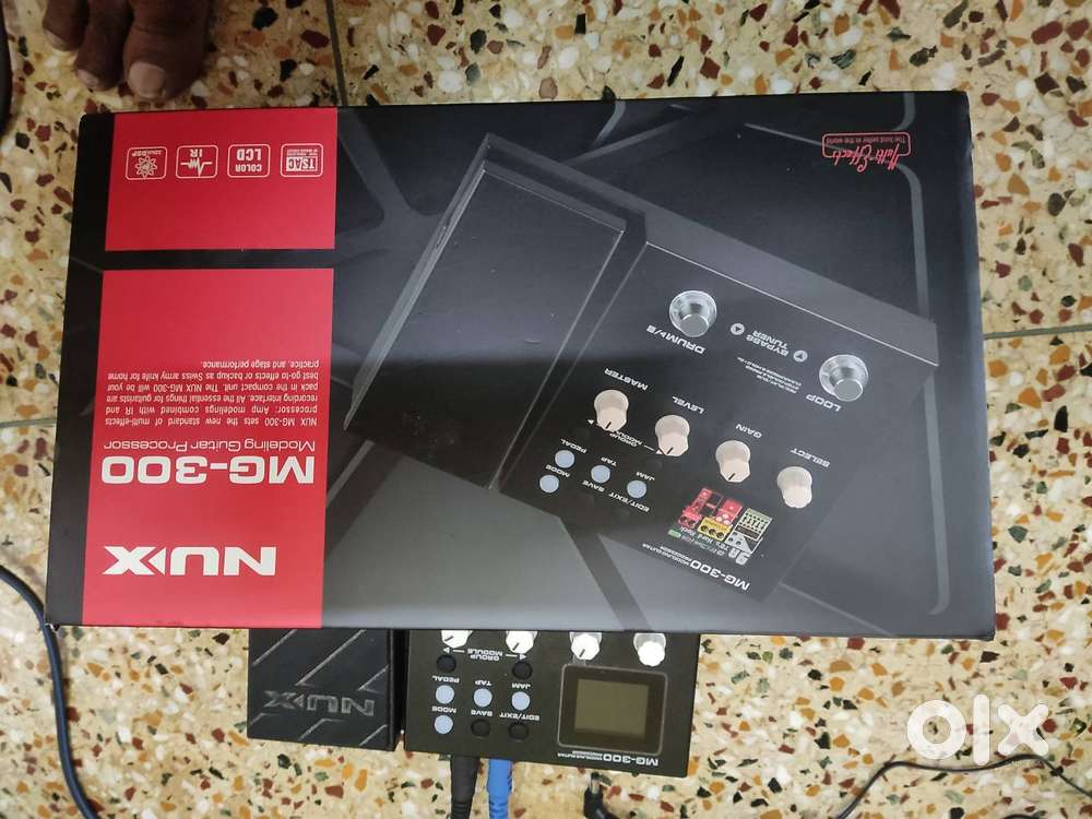 Guitar processor. (Nux mg-300)