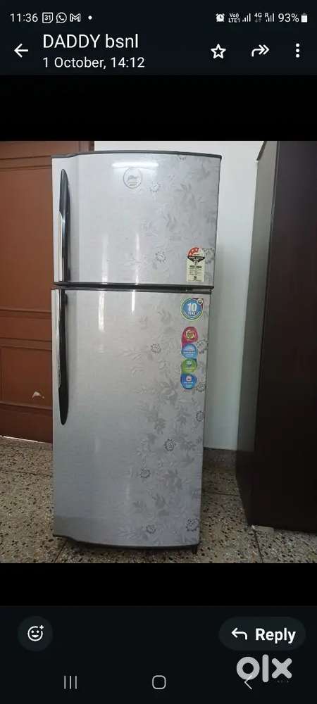 Godrej Double Door Frost free Refrigerator