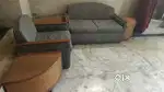 Living room Sofa set & a workout bicycle