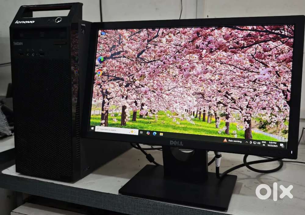 LENOVO I3 4TH GEN 8 GB RAM 256 GB SSD WIN 10 LICENCE 19 INCH DELL LED