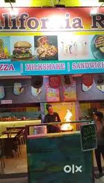 Only One cafe in our locality,on main road ,Near phoenix Mall,metro st