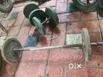 Dumbells and bar