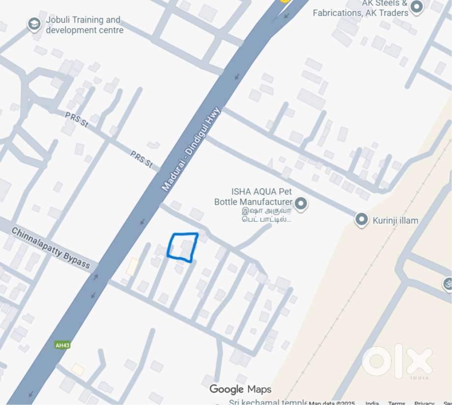 Land Plot for sale ,50 mtr from highway