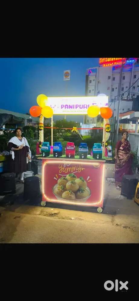 Nilas panipuri shop